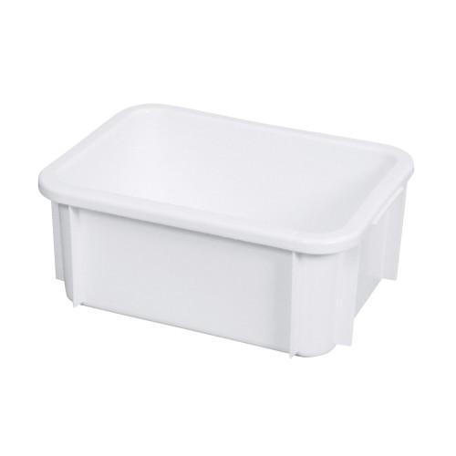 BACS GERBABLES - PLASTIQUE BLANC - 12 LITRES GILAC