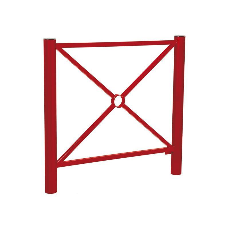 Barrière urbaine Province - inox brossé - Procity - en 2 dimensions et 10 coloris_0