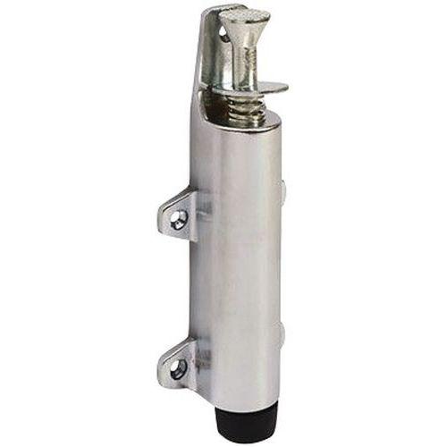 BUTOIR DE PORTE SATIN CHROME 152X38MM