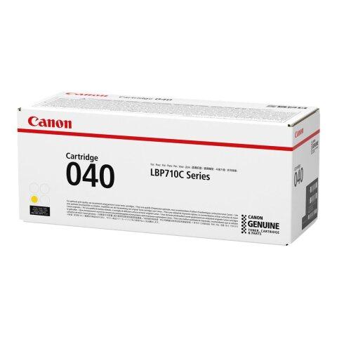 CANON 040 CARTOUCHE DE TONER 1 PIÈCE(S) ORIGINAL JAUNE - TONER AUTHENTIQUE