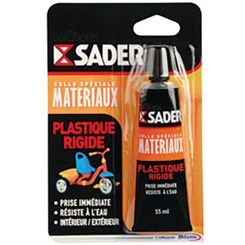COLLE POUR PLASTIQUE RIGIDE DE 55ML