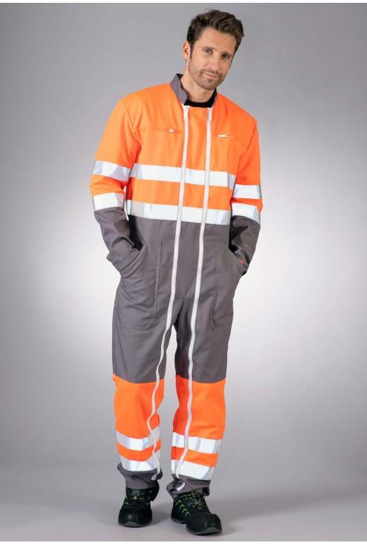 Combinaisons Speed Visio 10 haute visibilité classe 2 - SPDHV10OGGRA-DM02_0