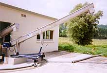 Convoyeur à vis EMO - inox 304L - sans arbre pour matières humides et solides_0