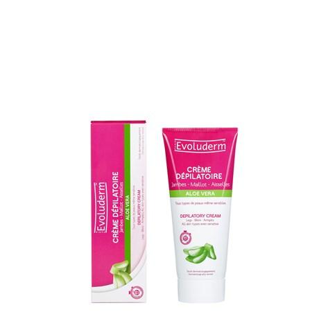 CRÈME DÉPILATOIRE ALOE VERA EVOLUDERM 150 ML