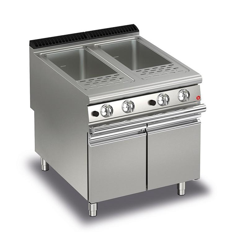 Cuiseur à pâtes gaz - 2 x 42 litres - 90QCPMG800 - 16,5 + 16,5 KW_0
