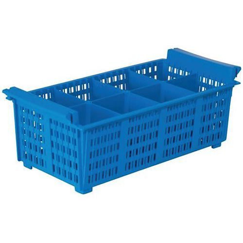 DEMI PANIER 8 CASES POUR COUVERTS 480X210X20 MM