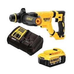 DEWALT MACHINES Perforateur Burineur Sds-plus 18v Dewalt Dch263p1 Avec Coffret Et Une Batterie 5,0 Ah - 5035048709078_0