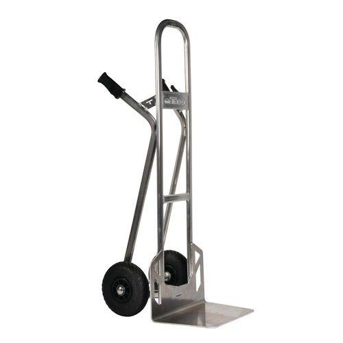 DIABLE ALU - ROUES PNEU - CAPACITÉ 350 KG - MATADOR