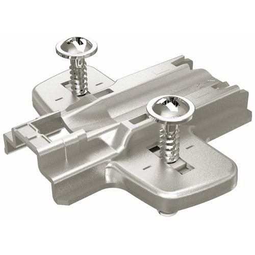 EMBASES CRUCIFORMES AVEC VIS ET MANCHONS 5MM X10 HETTICH