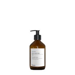 Flacon distributeur en verre ambré – Gel douche – Collection Minimaliste – 250 ml - marron verre M-PO-GD250_0