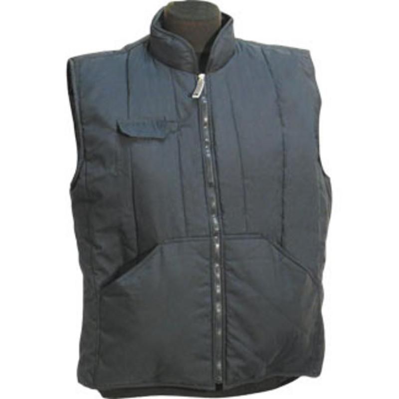 GILET HIMA LONG BLEU TXL POLYESTER/COTON PROTEGE REINS