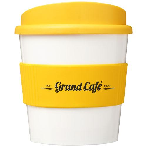 Gobelet Brite-Americano primo 250 ml - bandeau antidérapant en silicone - isotherme - passe au lave-vaisselle et micro-ondes_0