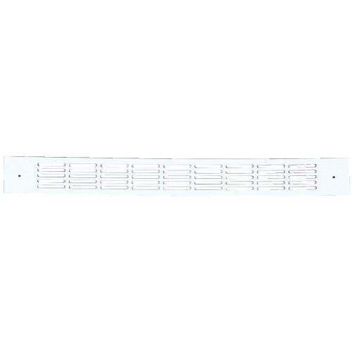 GRILLE D’ENTRÉE D’AIR ACOUSTIQUE ALU DOUBLE PLATE - TYPE 488 - ARGENT - 275MM RENSON