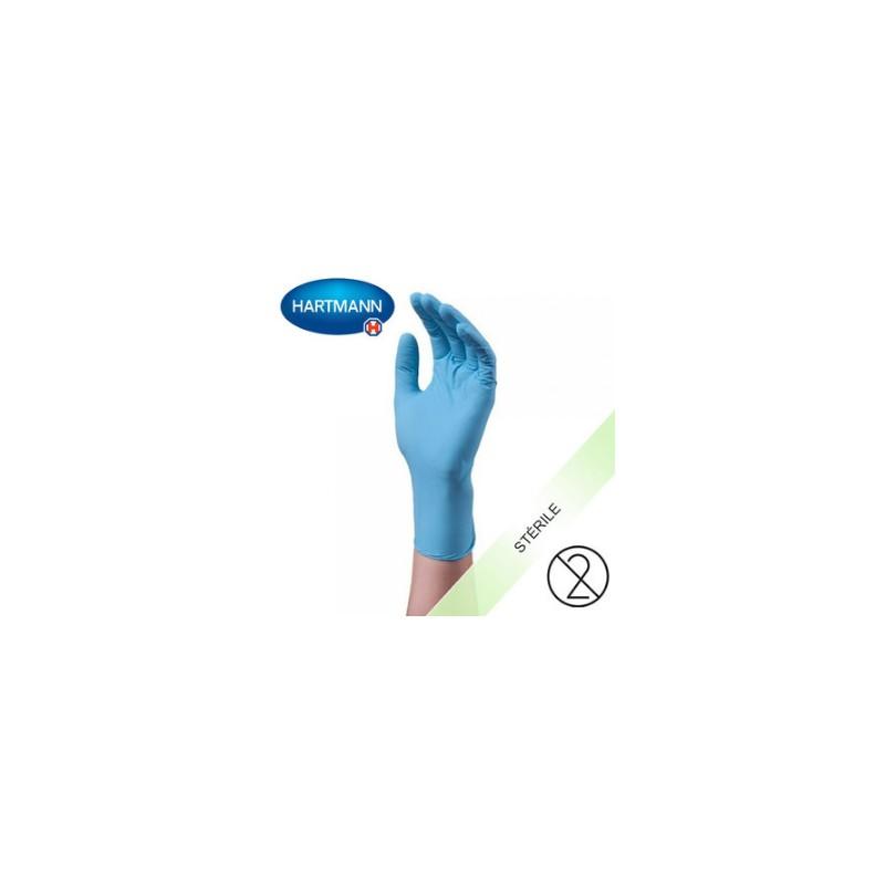 Gants d'examen Peha-soft® nitrile stérile - HA-942-21* - usage unique, sans poudre - Hartmann_0