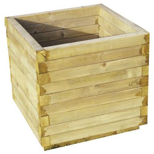 JARDINIÈRE CARRÉE 60X60X50 CM