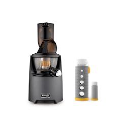 Kuvings Kuving's - Extracteur de jus vertical EVO820S + gourde de conservation de jus sous vide - gris 3760211390723_0
