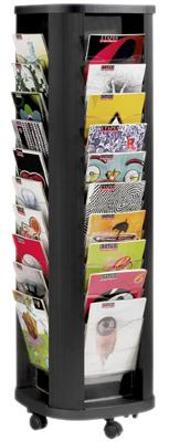 LE PRÉSENTOIR CARROUSEL 40 CASES - MANUTAN COLLECTIVITÉS