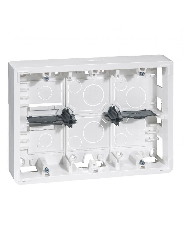 CADRE SAILLIE MOSAIC POUR 4, 5 OU 2 X 2 MODULES PROFONDEUR 46MM - LEGRAND - 080276