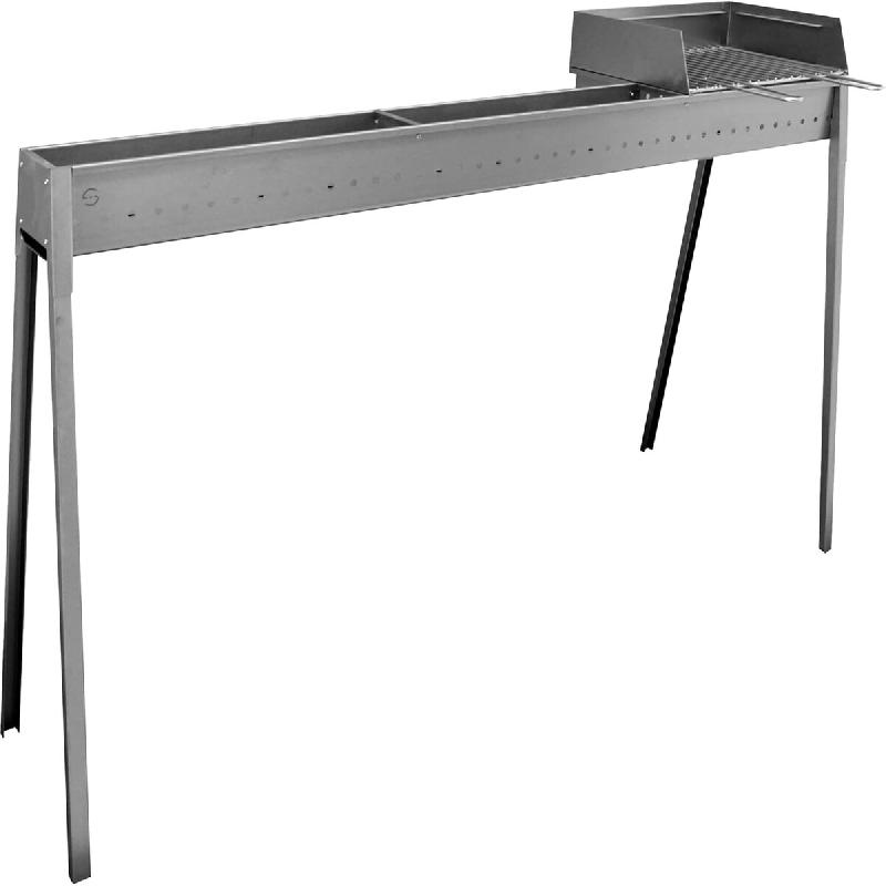 LISA - Plaques de cuisson Torino grill 100+40+ Kit d'accessoires pour cloisons - Iron Line - 8050038470827_0