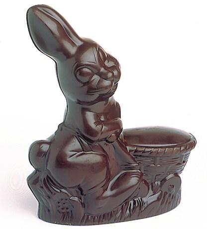 MATFER - PLAQUE 2 LAPINS CORBEILLE COPOLYESTER- 382015