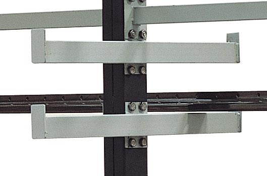 PAIRE DE BRAS DOUBLE FACE L.350 MM RAYONNAGE CANTILEVER
