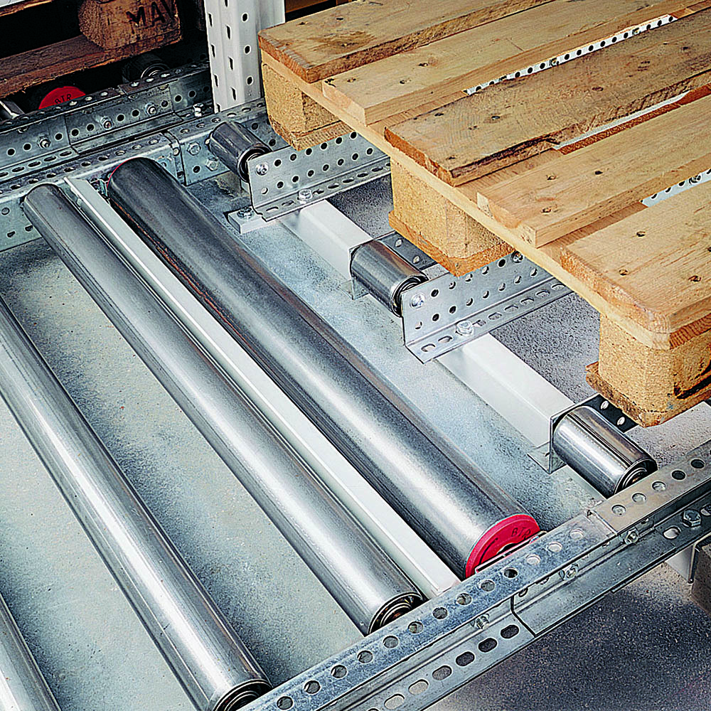 Palettier dynamique pour entreposage et préparation des commandes « First In - First Out » - rouleaux ralentisseurs - Ohra_1