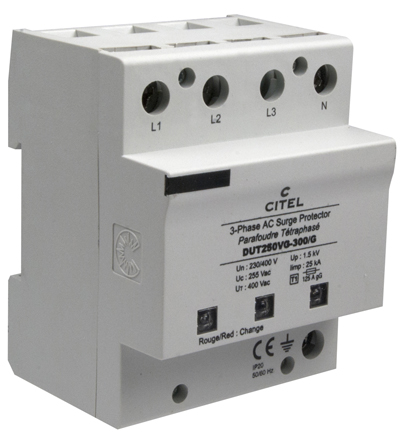 Parafoudre BT Type 1+2+3 - DUT250VG-300/G - Compact monobloc pour installation 230/400V triphasé_0
