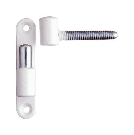PAUMELLE MÂLE PVC P09 DIAMÈTRE 13MM BLANC - OTLAV - CGP09130P306