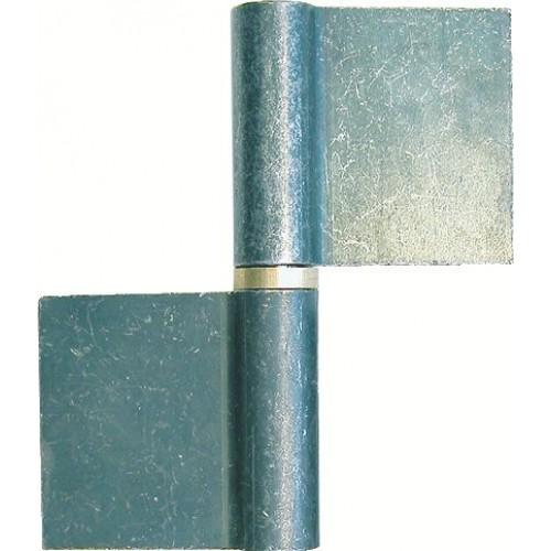 PAUMELLE À SOUDER - NOEUDS PLATS - LAMES AU CENTRE - 120 MM - GO FAURE