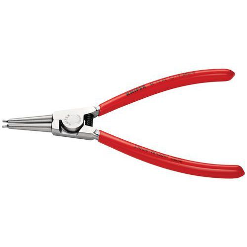 PINCE POUR CIRCLIPS EXTÉRIEURS DE 19 À 60MM - 180MM - PVC - CHROMÉE - KNIPEX