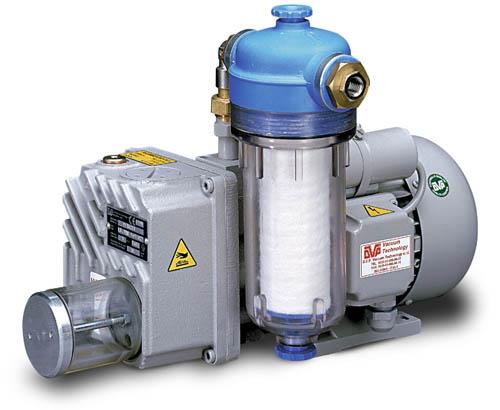 Pompe à vide lubrifiée LB5WR - 5 m3/h avec lest d'air - alimentation monophasée ou triphasée_0