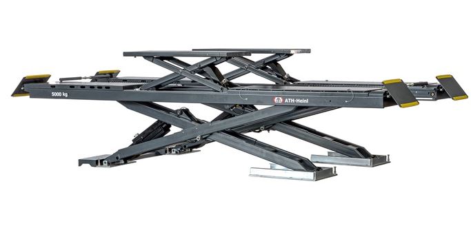 Pont élévateur à ciseaux à prise sous roues - ath cross lift 50 plus_0