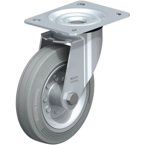 ROUE À BANDAGE CAOUTCHOUC LE-VE 160R-SG - BLICKLE