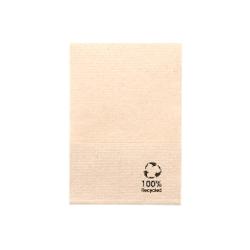 Serviettes ecolabel 1 pli 17x17 cm coloris naturel - Vendu par 9600 - 3760365407803_0