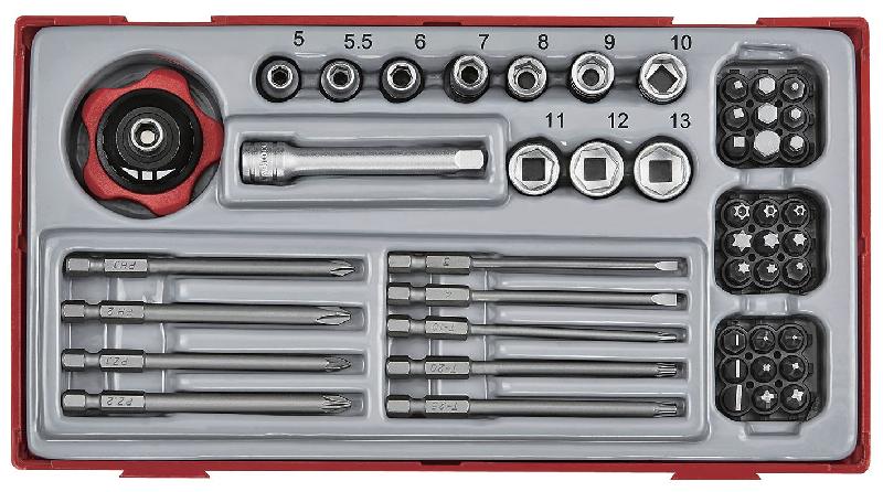 SET DE 48 DOUILLES 1/4'' DRIVE TENG TOOLS TT1448