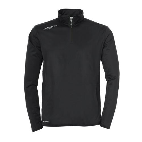 SWEAT-SHIRT ENFANT 1/2 ZIP UHLSPORT ESSENTIAL NOIR