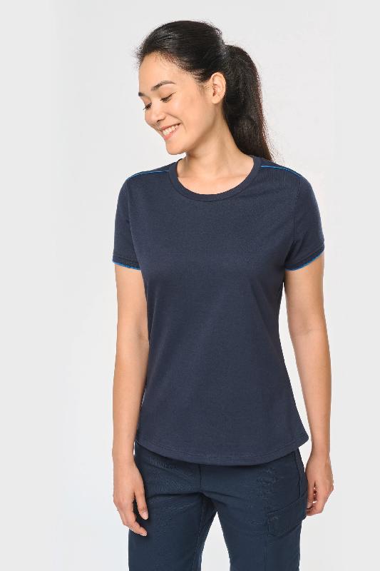 T-shirt Day To Day manches courtes femme - Réf: WK3021 - Ultra résistant et lavable à 60°C_0