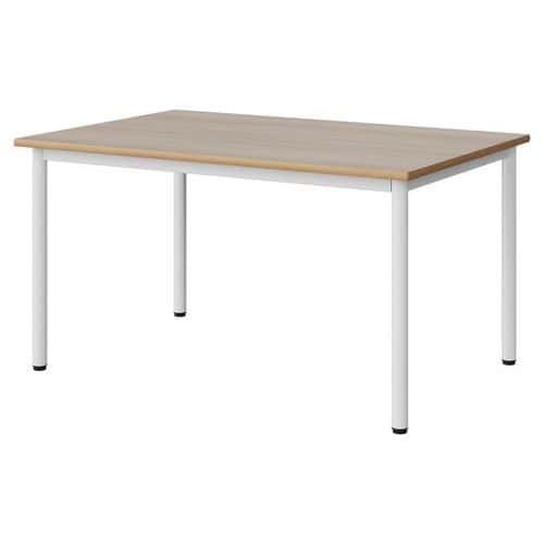 TABLE MALIBU 120X80 T4 4P STRA ALAISÉ ACACIA/BLC 9016