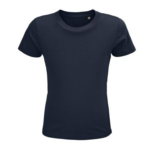 TEE-SHIRT PERSONNALISABLE ENFANT COTON ORGANIQUE BIO JERSEY 150 FRENCH MARINE