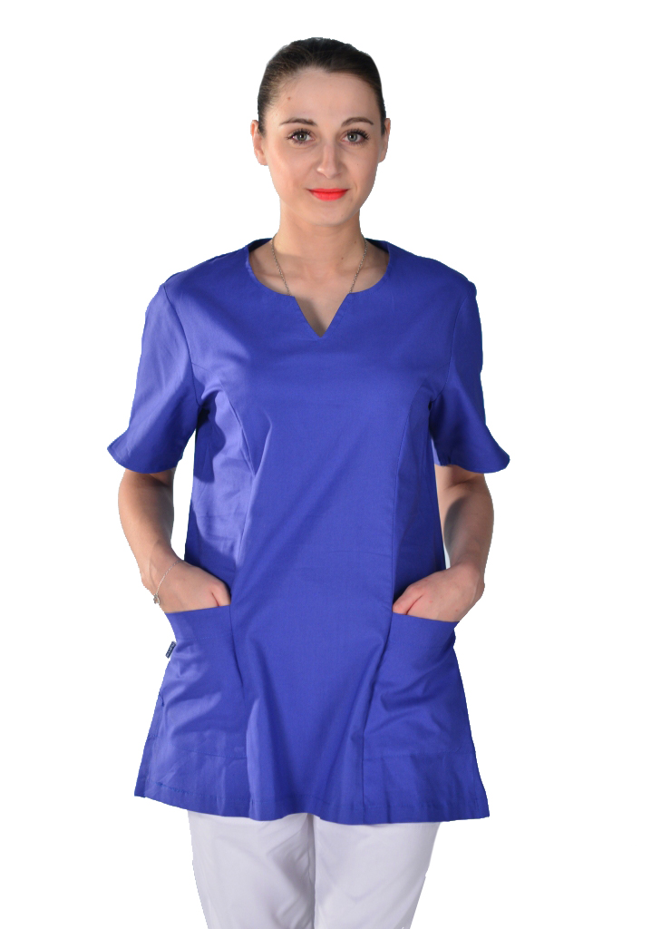 TUNIQUE MÉDICALE BLEU HOPITAL ALICE