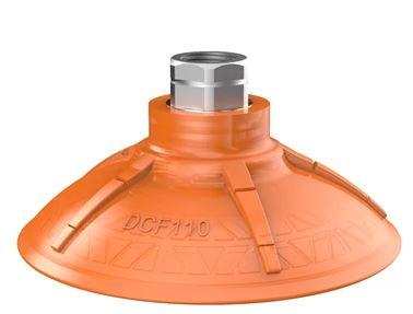 Ventouse ronde DCF110P en polyuréthane PU60 - 3/8