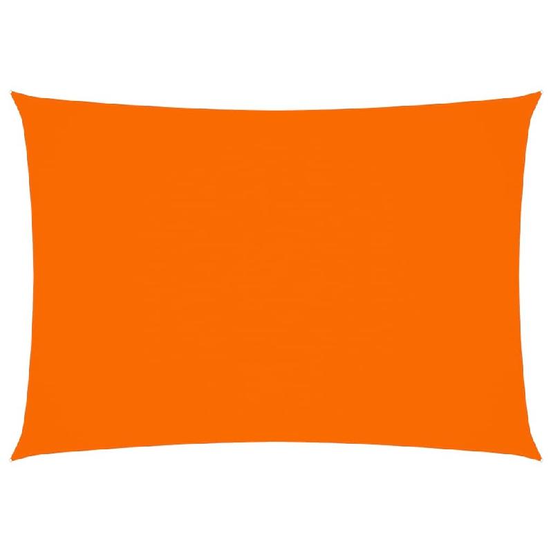 VidaXL Voile de parasol tissu oxford rectangulaire 2,5x4 m orange Modèle Balcon Mu - orange 135702_0