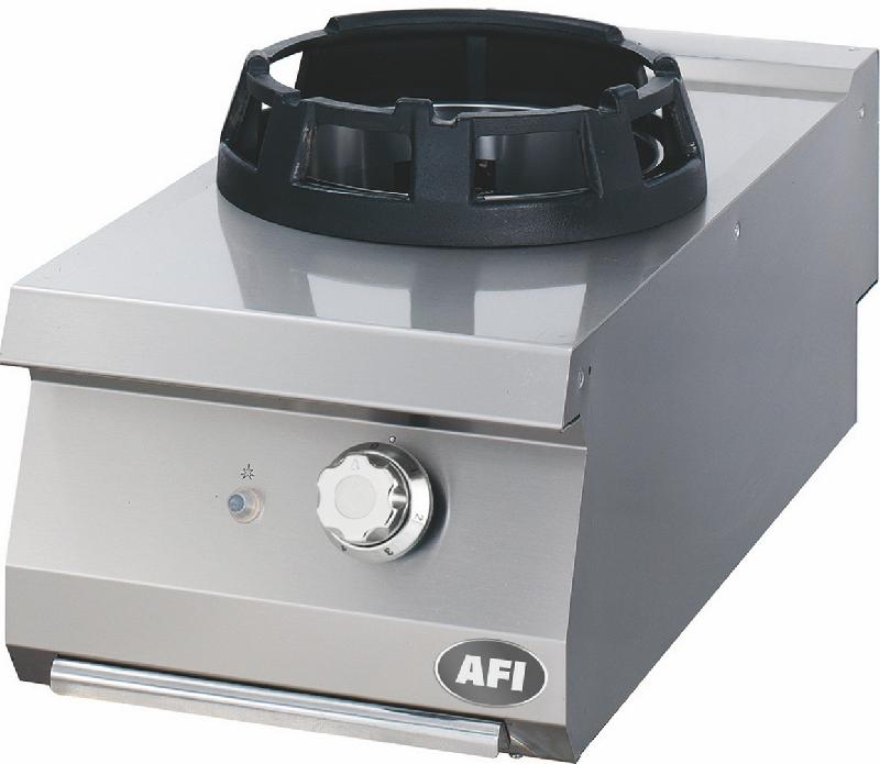 Wok à gaz 1 feu à poser - profondeur 900 mm - modèle WOK9G40 - puissance 14 kW_0