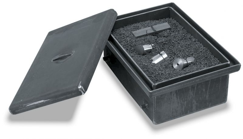 Accessoires de traitement thermique - Nabertherm - Caissons de mise sous gaz, bacs de trempe et consommables_0