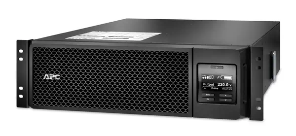 APC Smart-UPS On-Line SRT5KRMXLI - 5000VA, 6x C13, 4x C19 output, rack mountable, Embedded NMC_0