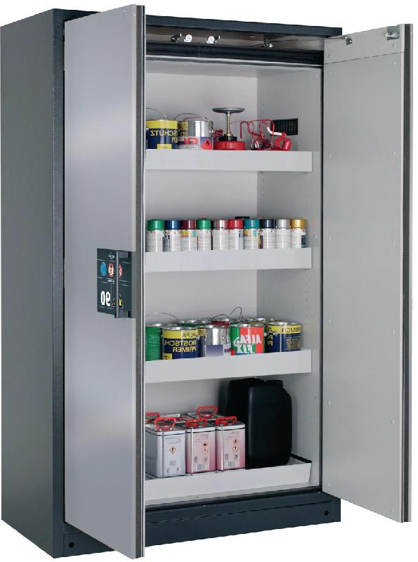 ARMOIRE SÉCURITÉ Q-CLASSIC-90 Q90.195.120 GRIS/ARGENT - MANUTAN COLLECTIVITÉS