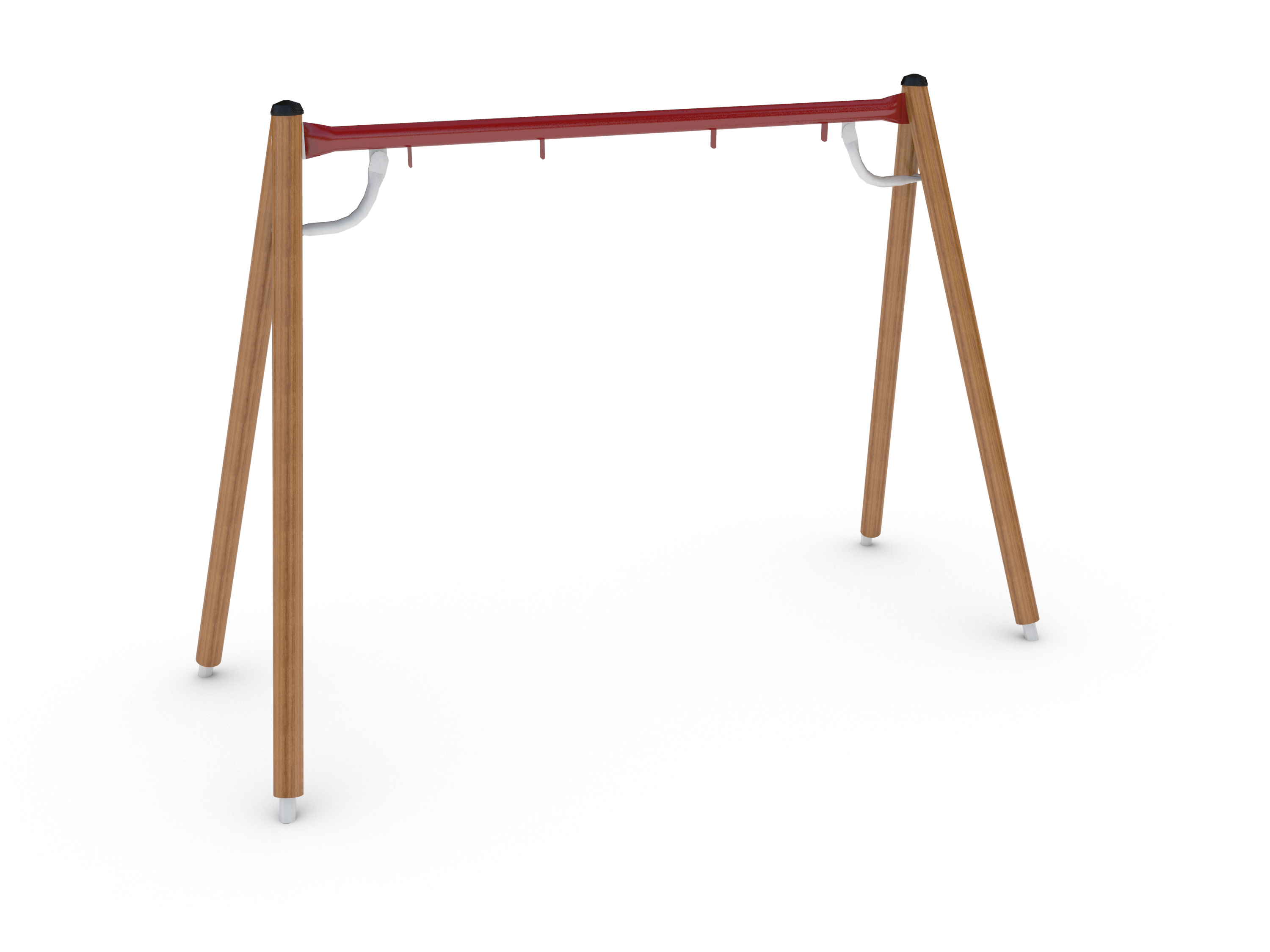 Balançoire Turo 2 places pour aires de jeux - Fondation à enterrer - Réf 8051055 - Hags_0