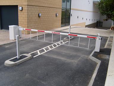 Barrière de parking levante