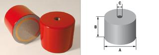 Aimant permanent - base magnétique haute ima722_0