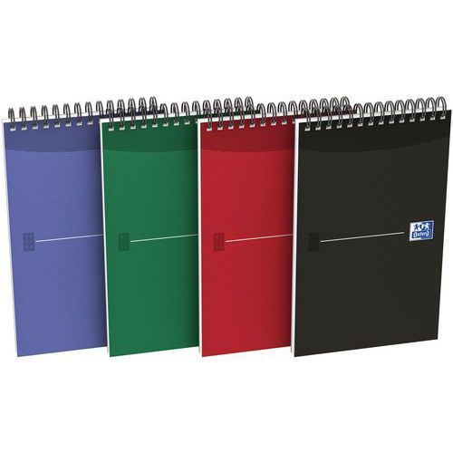 BLOC OFFICE SPIRALE 125X200 140 PAGES 90G LIGNÉ 8MM - OXFORD